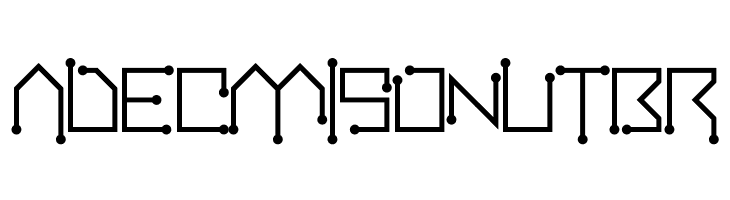 Circuitboard  Free Fonts Download