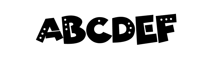 Patchy Robots  Free Fonts Download