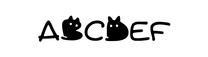 Quiet Meows  Free Fonts Download