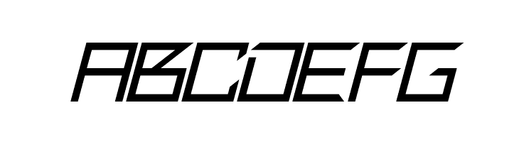 Quirky Robot Italic  Free Fonts Download