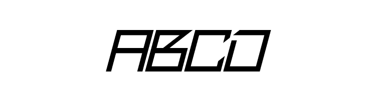 Quirky Robot Italic  Free Fonts Download