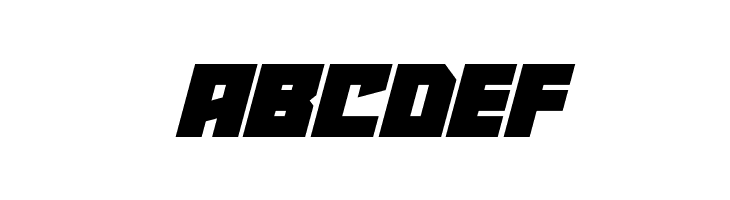 Robot Radicals Italic  Free Fonts Download