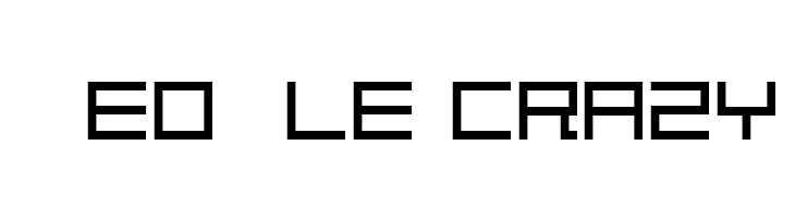 Block Out  Free Fonts Download