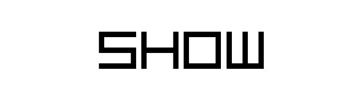 Block Out  Free Fonts Download