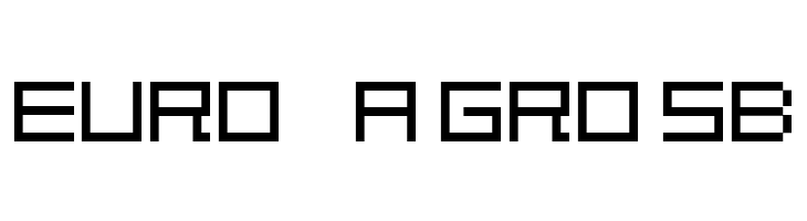 Block Out  Free Fonts Download