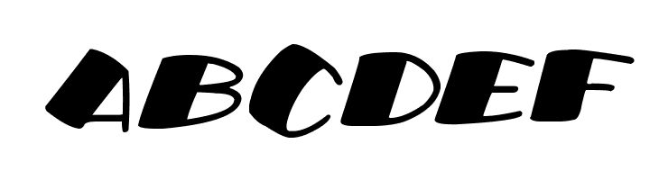 Sushi Roll Italic  Free Fonts Download