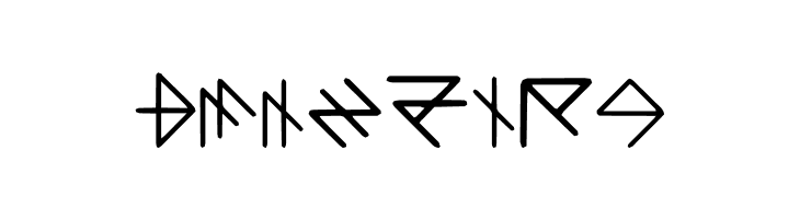 DLI DarkScript  Free Fonts Download