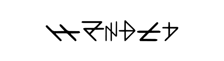 DLI DarkScript  Free Fonts Download