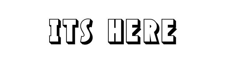 SF Speakeasy Shaded  Free Fonts Download