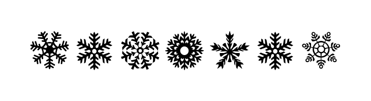 DH Snowflakes  Free Fonts Download