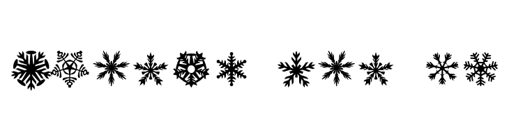 DH Snowflakes  Free Fonts Download