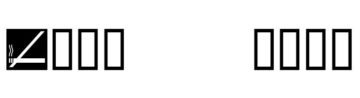 NoSmoking  Free Fonts Download