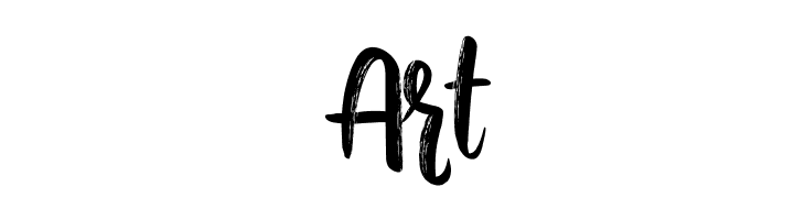 AusthinaBrushCalligraphyScratch  Free Fonts Download