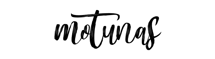 motunas Mountain Script Font