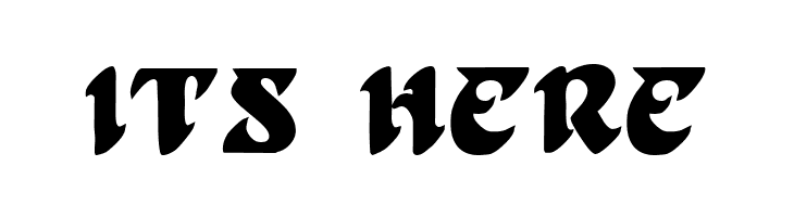 Harbinger!"  Free Fonts Download