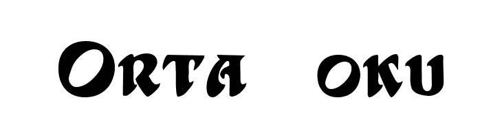 Harbinger!"  Free Fonts Download