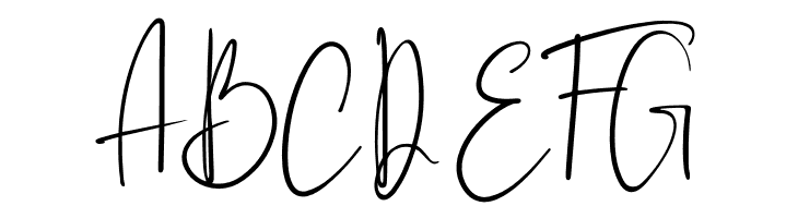 Brilliant Signature 1 Regular  Free Fonts Download