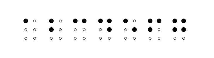 Sheets Braille Light  Free Fonts Download