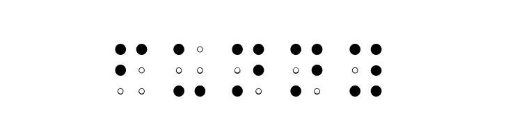 Sheets Braille Light  Free Fonts Download