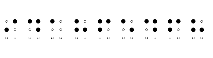 Sheets Braille Light  Free Fonts Download