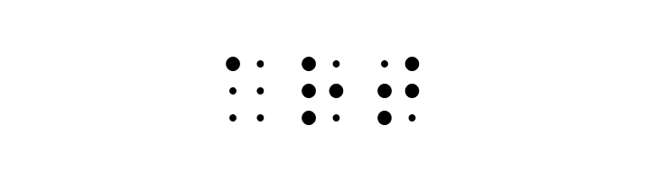 Sheets Braille  Free Fonts Download