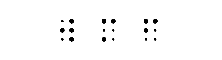 Sheets Braille  Free Fonts Download