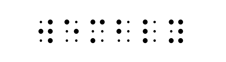 Sheets Braille  Free Fonts Download