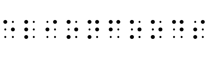 Sheets Braille  Free Fonts Download