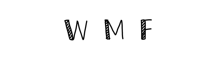 Striped Edges  Free Fonts Download