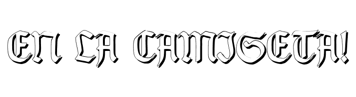 TypographerGotisch Schatten S  Free Fonts Download