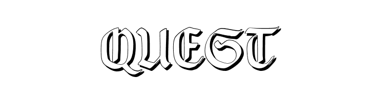 TypographerGotisch Schatten S  Free Fonts Download