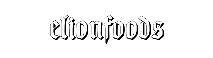 TypographerGotisch Schatten S  Free Fonts Download