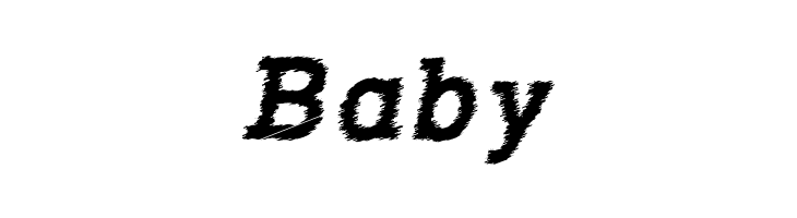 RowdyTypemachine-BoldItalic  Free Fonts Download