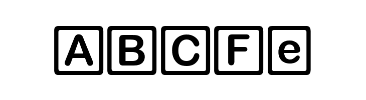 D3 RoundSquarism  Free Fonts Download