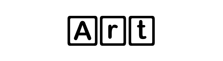 D3 RoundSquarism  Free Fonts Download