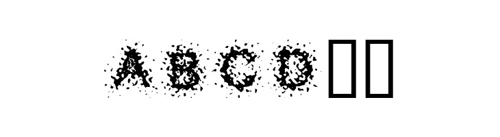 Splatter Caps  Free Fonts Download