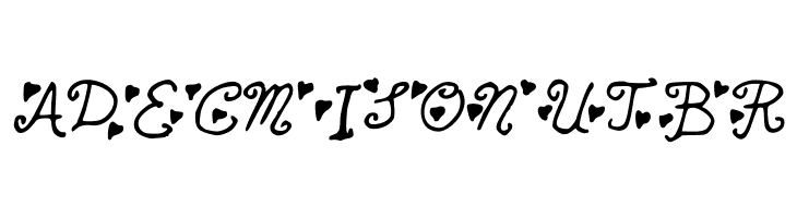 SecretLoveLetters  Free Fonts Download