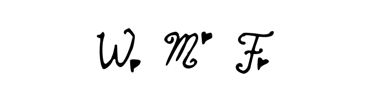 SecretLoveLetters  Free Fonts Download