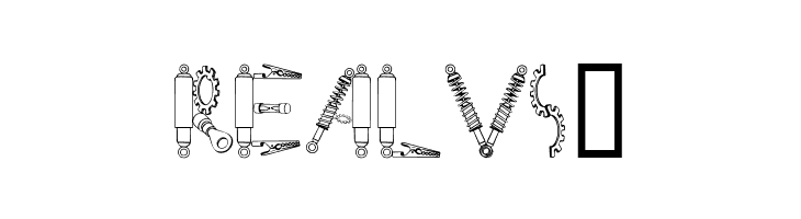 Rusted MachineSW  Free Fonts Download