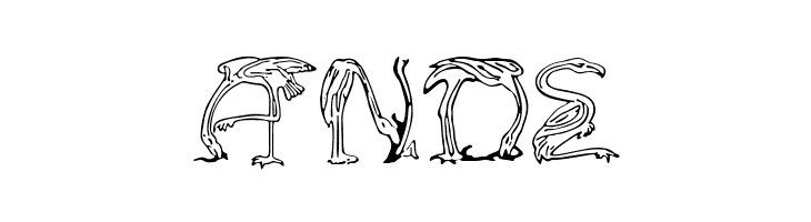 JF Flamingo  Free Fonts Download