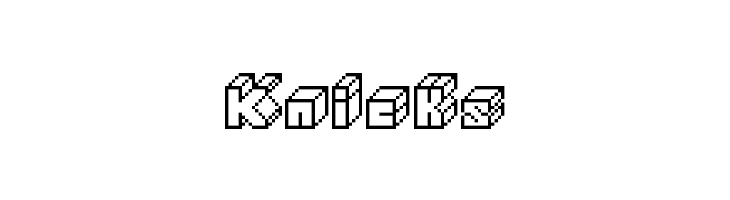 3D Thirteen Pixel Fonts Regular  Free Fonts Download