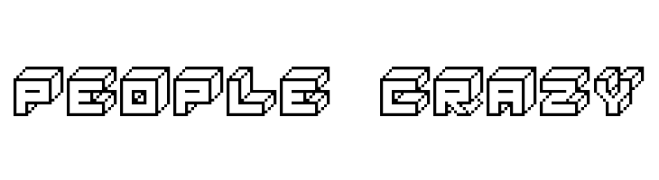 3D Thirteen Pixel Fonts Regular  Free Fonts Download