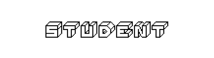 3D Thirteen Pixel Fonts Regular  Free Fonts Download