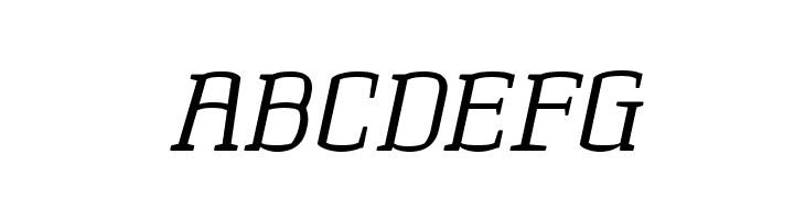 KorneuburgSlabLight-LightItalic  Free Fonts Download
