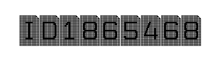 Perfocard 4F  Free Fonts Download