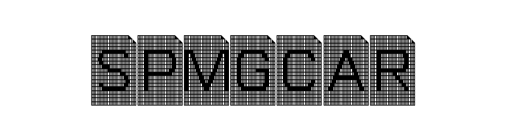 Perfocard 4F  Free Fonts Download
