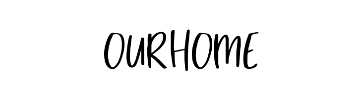 OURHOME Market Saturday Font