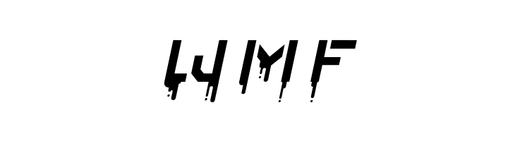 StencileOrDie Italic  Free Fonts Download