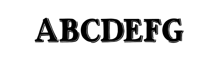 OttanioShadedDEMO  Free Fonts Download