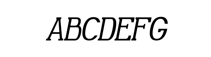 Gabriel Serif Condensed Italic  Free Fonts Download